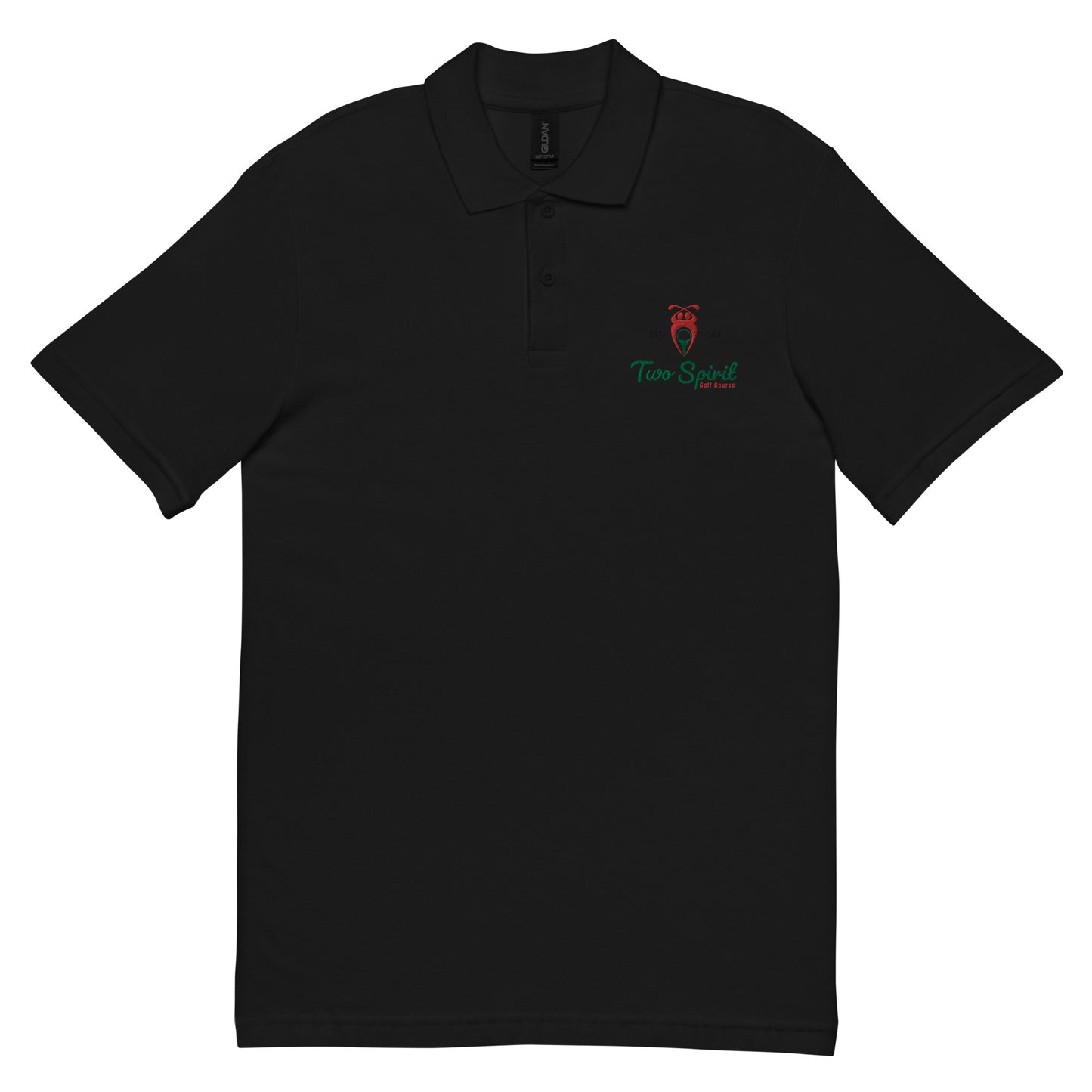 Two Spirit Golf Resort Unisex pique polo shirt