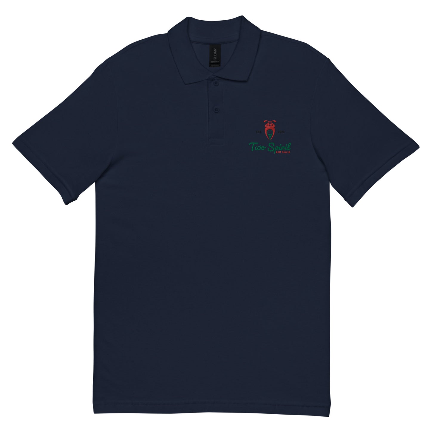 Two Spirit Golf Resort Unisex pique polo shirt