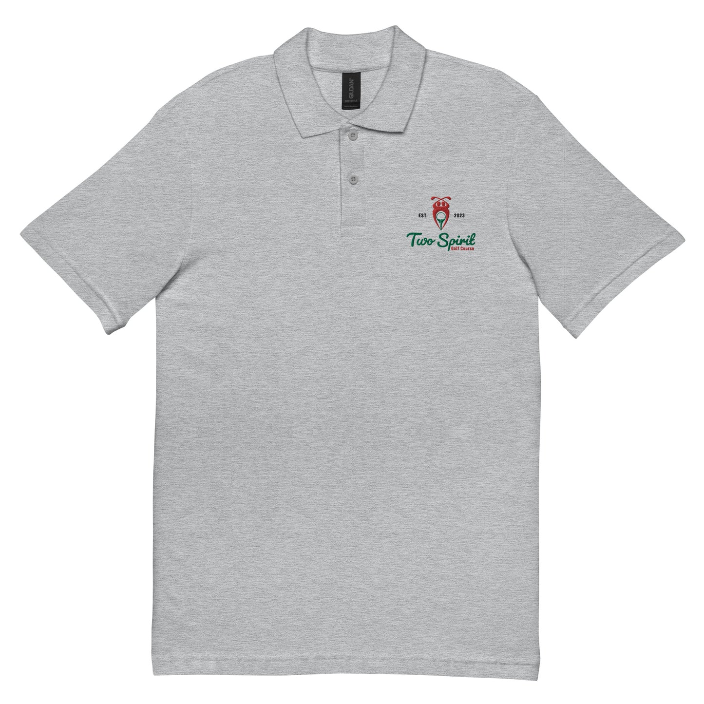 Two Spirit Golf Resort Unisex pique polo shirt