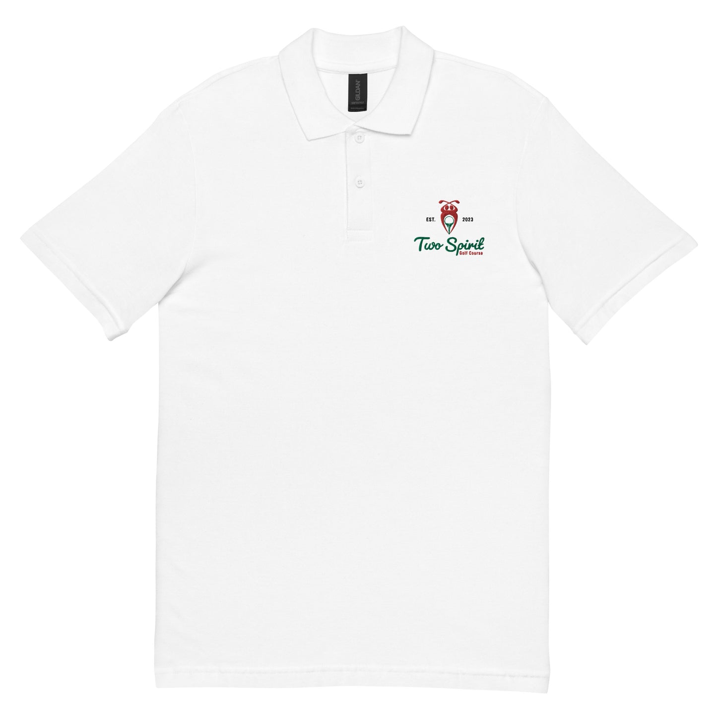 Two Spirit Golf Resort Unisex pique polo shirt