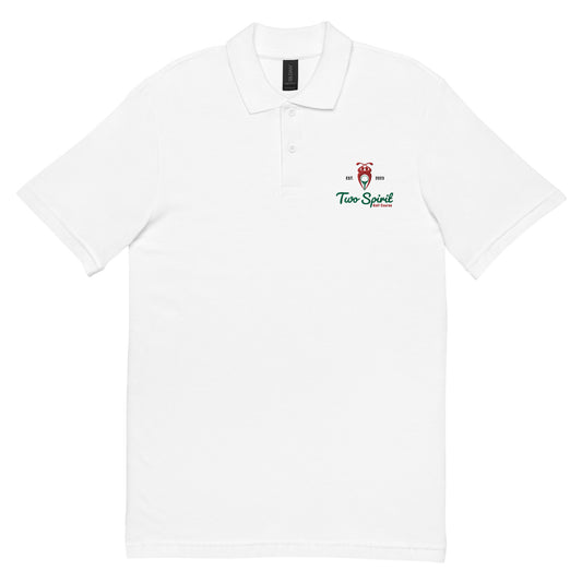 Two Spirit Golf Resort Unisex pique polo shirt